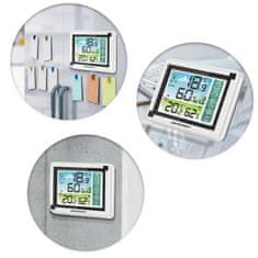 Berdsen BD-900 bijela meteorološka stanica s zaslonom