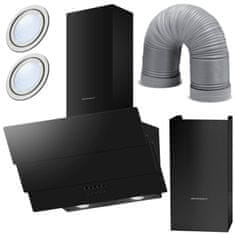 Berdsen BT-212 Kuhinjska napa s dimnjakom 60 cm, crna