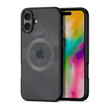Dux Ducis Aimo MagSafe maska za iPhone 16 Plus, crno