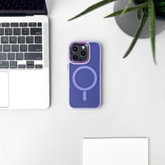MG Magnetic MagSafe maska za iPhone 16, ljubičasta