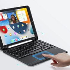 Dux Ducis DK maskica s tipkovnicom za iPad 10.2'' / Air 3 / Pro 10.5'' 2017, crno