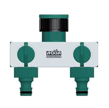 AquaControl razdjelnik za sanitarnu vodu, PVC, 2 ventila