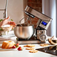 Adler 1300W višenamjenski inox planetarni procesor hrane LCD 5L