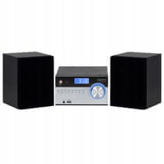 Adler FM USB Mini Hi Fi System CD-ROM Music Tower Bluetooth X- BASS