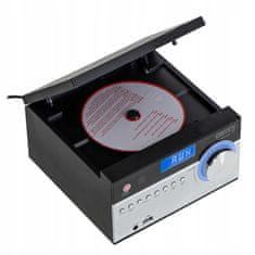 Adler FM USB Mini Hi Fi System CD-ROM Music Tower Bluetooth X- BASS