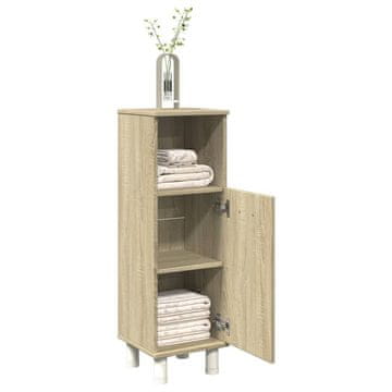 Vidaxl Kupaonski ormarić Sonoma hrast 30,5x30x95 cm