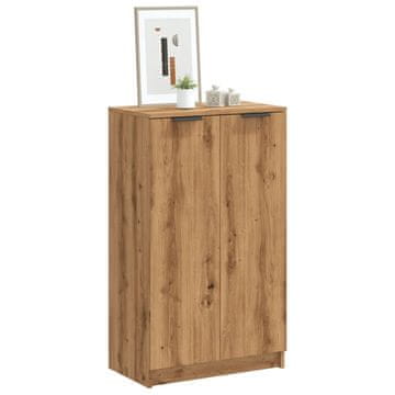 Vidaxl Ormarić za cipele Artisan hrast 59x35x100,5 cm