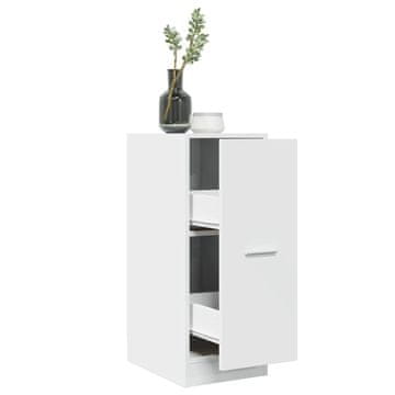Vidaxl Ormarić za ljekarnu Bijeli 30x41x77,5 cm Materijal na bazi drveta