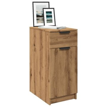 Vidaxl Ormarić za pisaći stol Artisan hrast 33x50x75 cm