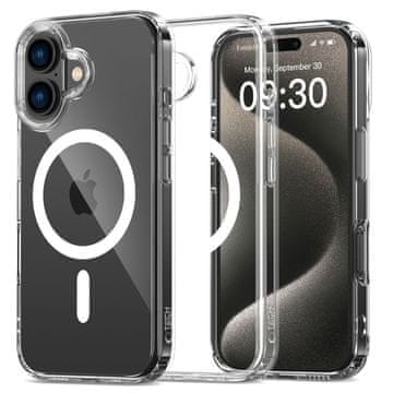 Tech-protect Flexair Hybrid MagSafe maska za iPhone 16 Plus, proziran