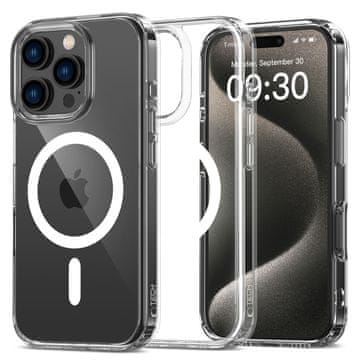 Tech-protect Flexair Hybrid MagSafe maska za iPhone 16 Pro, proziran