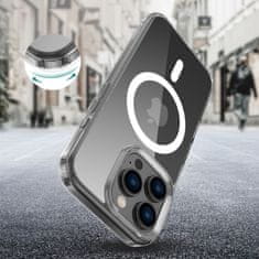 Tech-protect Flexair Hybrid MagSafe maska za iPhone 16 Pro, proziran