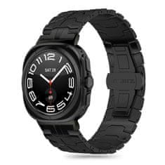 Tech-protect Stainless Line remen za Samsung Galaxy Watch Ultra 47mm, black