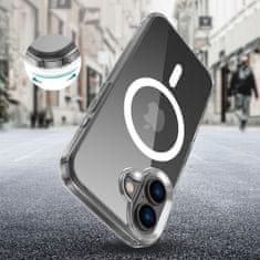 Tech-protect Flexair Hybrid MagSafe maska za iPhone 16, proziran