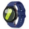 Tech-protect Silicone Sport remen za Samsung Galaxy Watch 4 / 5 / 5 Pro / 6 / 7 / FE, navy blue