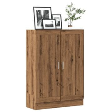 Vidaxl Polica za knjige Artisan hrast 82,5 x 30,5 x 115 cm