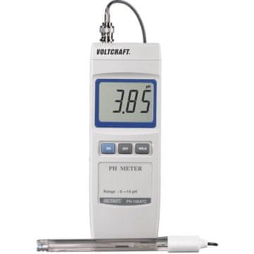 Voltcraft PH-100, digitalni, pH, mjerač, alat, vodomjer, 0-14 pH