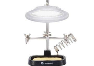 Toolcraft Treća ruka s lupom ZD-10MB