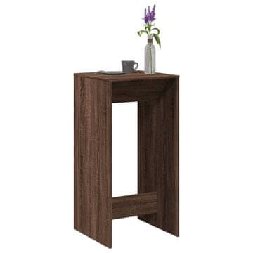 Vidaxl Barski stol smeđi hrast 51x50x103,5 cm