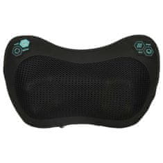 LIVEFY Pillow masažni jastuk za vrat i leđa, crni