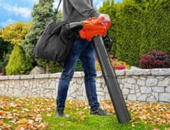 MAJSTER POLSKA 2 u 1 motorna puhalica za lišće i usisavač + vrećica 6500 okretaja u minuti