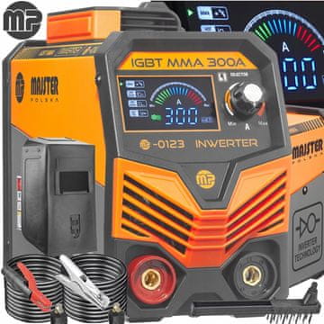 MAJSTER POLSKA MMA TIG IGBT 300A LCD inverter aparat za zavarivanje