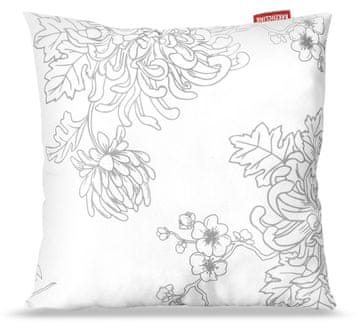 AIO FACTORY Vzglavnik 40x40 cm, antialergijski, s potiskom iz mikrovlakena u silikonu