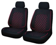Univerzalne presvlake za auto COMO crne / crvene 2 komada