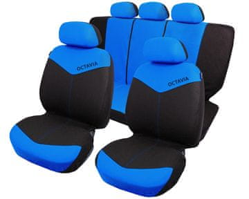 Cappa Presvlake za auto DG OCTAVIA crno/plava