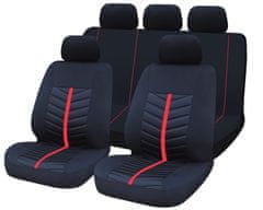 Cappa Presvlake za auto univerzalne NIKI crne / crvene