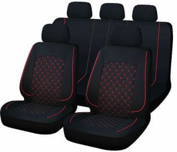Cappa Univerzalne presvlake za auto SYDNEY crne / crvene