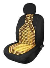 Navlaka za sjedalo BEADS masažna – kuglična, 1 komad, bež