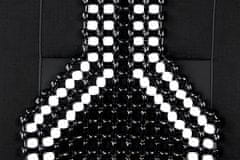 Cappa Navlaka za sjedalo BEADS masažna – kuglična, 1 komad, crna