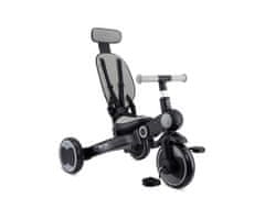 MoMi Solivia 4u1 dječja kolica, crno-siva