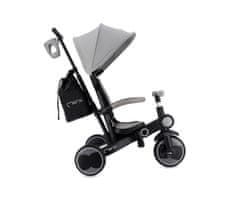 MoMi Solivia 4u1 dječja kolica, crno-siva