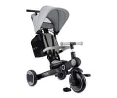 MoMi Solivia 4u1 dječja kolica, crno-siva