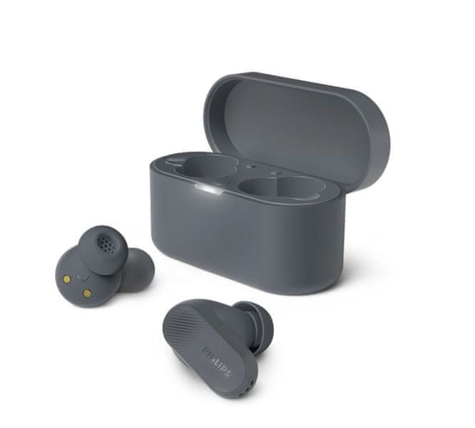 Philips TAT3509GY bežične slušalice, ANC, siva