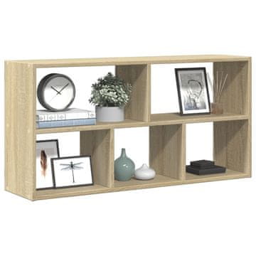 Vidaxl Zidna polica Sonoma hrast 100x25x50 cm