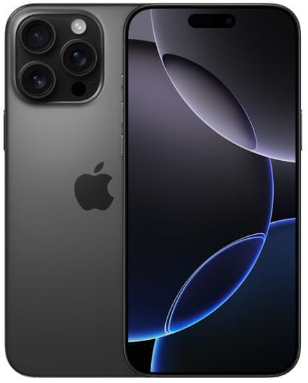 Apple iPhone 16 Pro Max pametni telefon, 256 GB, Black Titanium (mywv3sx/a)