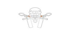 LAMPA Nosač za motocikl za futrolu za pametni telefon TITAN OPTI POLE – 90562