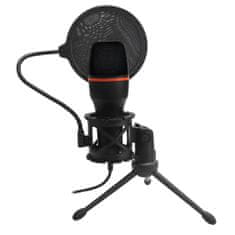 EVEON BM-3000 USB studijski mikrofon, crni
