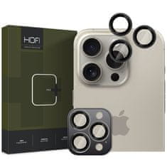 Hofi Camring zaštitno staklo za kameru za iPhone 16 Pro / 16 Pro Max, crno