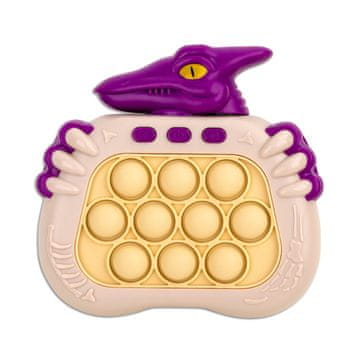MG Pop It Dino interaktivna igračka za djecu, ljubičasta