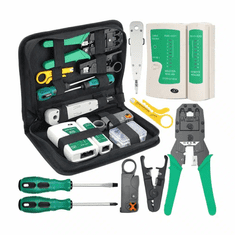 MG BS-470 tester kabela RJ45 s priborom