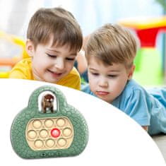 MG Pop It Triceratops interaktivna igračka za djecu, zeleno