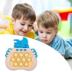 MG Pop It Dino interaktivna igračka za djecu, plava