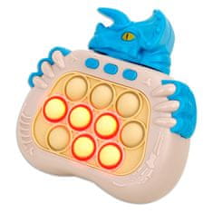 MG Pop It Dino interaktivna igračka za djecu, plava