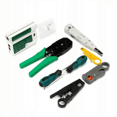 MG BS-470 tester kabela RJ45 s priborom