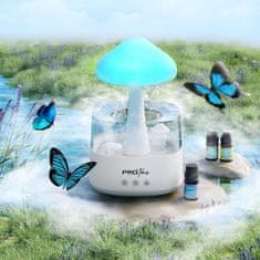 MG Rain Mushroom ovlaživač zraka 450ml RGB, bijela