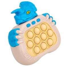 MG Pop It Dino interaktivna igračka za djecu, plava